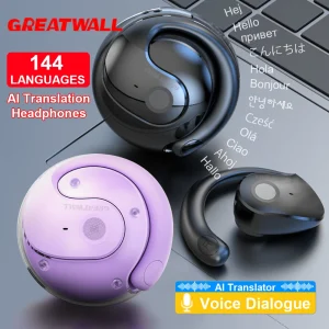 Real-Time Wireless Bluetooth Earphones 100 Voice Translation