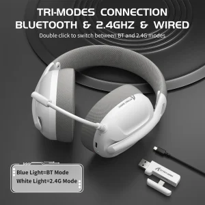 Ultra-Light Tri-Mode Wireless Gaming Headset