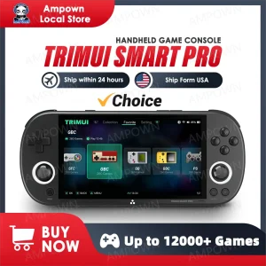 Trimui Smart Pro Handheld Console Joystick RGB  Video Game